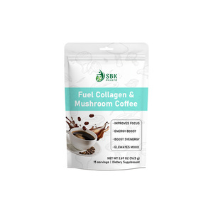 Private Label Fuel Collagen Mushroom Coffee with Carbohydrate Strengthen Immune Promotes Healthy Hair Reduced Stress Coffee - Product Image 1