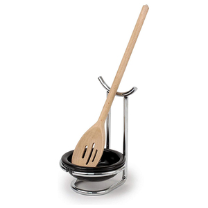 Ristorante Buffet utensile per servire piatti Stand in acciaio inox cucchiaio <span class=keywords><strong>porta</strong></span> zuppa <span class=keywords><strong>mestolo</strong></span> con supporto - Product Image 5