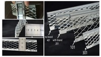 Profilé d'angle en acier/fer galvanisé industriel pour la protection des murs, certifié CE