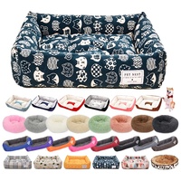 Concepteur personnalisé Canapé Extra Large Moelleux Couverture Orthopédiques En Peluche Pet Chien Calme Lit