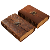 Carnet en cuir véritable personnalisé avec logo en relief, organiseur de fournitures de planification quotidienne A5, papier vierge pour impression artisanale créative
