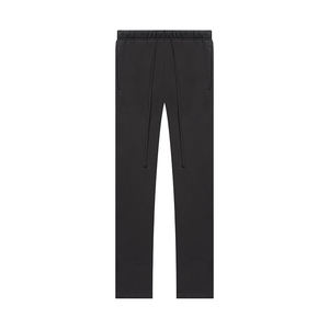 Hoge kwaliteit zware katoenen heren ESSENTIAL rechte broek met flockprint letters - Product Image 3