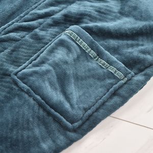 Peignoir à capuche en Polyester <span class=keywords><strong>de</strong></span> haute qualité <span class=keywords><strong>pour</strong></span> hommes, vêtement <span class=keywords><strong>de</strong></span> nuit, surdimensionné, en microfibre, 100, offre spéciale - Product Image 3