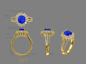 Commercio all'ingrosso 925 argento Sterling 14K placcato oro 18K cuore farfalla perla donna gioielli personalizzati anelli di moda produttore di anelli - Product Image 5