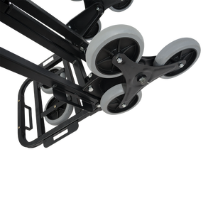 Chariot de manutention pliable en aluminium pour entrepôt, capacité de charge 150 kg, avec 3 roues, pour ascension d'escaliers FHT150-6S FHT150-6S 15 - Product Image 2