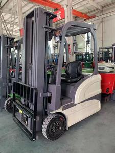 High-Efficiency0.5 Ton 1 Ton Small Cheap <b>Electric</b> Pallet Stacker Self-Loading Forklift - Product Image 2