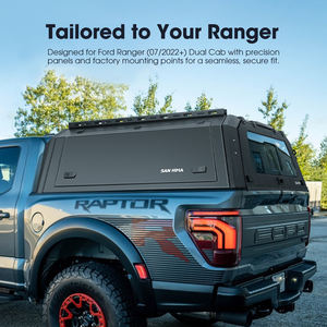 غطاء علوي صلب مقاوم للماء من سان هيما 4x4 مصنوع من سبائك الألومنيوم والفولاذ لشاحنات البيك أب، مناسب لفورد رينجر الجيل القادم 07/2022 - Product Image 2