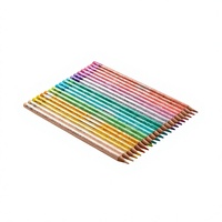 Crayons de couleur effaçables à mine souple de qualité supérieure de 7 pouces, 12 couleurs, crayons de couleur en plastique imprimés en rouleau, embouts de dessin, fournitures d'art