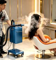 DMTU Appareil de soin du cuir chevelu professionnel entièrement automatique avec chariot, pour soins fins et spa en position debout, idéal pour salons