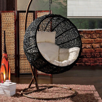 Chaise à bascule hamac, balançoire d'extérieur avec support métallique, usine, haute qualité