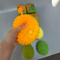 Jouet à presser en caoutchouc réaliste en forme de durian – Anti-stress parfait, boule de décompression originale en forme de fruit, un succès sur les réseaux sociaux