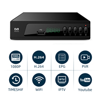 15 ans d'usine Europe OEM récepteur de télévision numérique Full hd dvbt2 décodeur hevc h.265 tuner dvb-t2 décodeur tv stb tnt