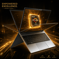 Nouvel ordinateur portable pour étudiants et jeux de 15,6 pouces, Windows 11 Home, AMD Ryzen 3 3200U, 16 Go de RAM, 512 Go de SSD, écran tactile