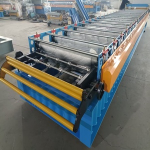 Hoàn toàn tự động kim loại thép kẽm mái ngói cán hình thành ibr tấm lợp Máy làm - Product Image 5