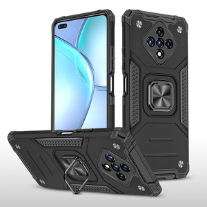 Custodia YOUULAR Per Infinix Hot 9 / Note 7 Lite – Antishock Con Staffa Telescopica E Finestra Scorrevole – Rosa - 4