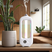 Diffuseur aromatique automatique, vaporisateur de parfum ultrasonique, humidificateur à lumière LED, utilisation domestique, toilettes, hôtel, brume parfumée électrique, air
