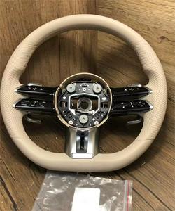 Volant en cuir personnalisé pour Mercedes Benz Classe E W212 W213 Cla C117 250 <span class=keywords><strong>200</strong></span> C118 <span class=keywords><strong>Clk</strong></span> <span class=keywords><strong>W209</strong></span> Classe A W177 A200 Classe V W447 - Product Image 3