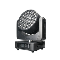 Projecteur LED professionnel RGBW 450W 10-60 °   Projecteur Beam Zoom avec contrôle sonore/DMX512/automatique pour DJ, discothèque, scène, concert