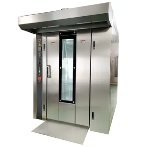 Four à tunnel industriel pour la cuisson des aliments, four rotatif combiné avec chariot - Product Image 1