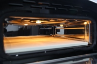 Four à pizza électrique manuel NL en acier inoxydable avec contrôle numérique de la température, classe d'efficacité énergétique pour usage domestique et commercial