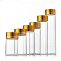 Flacon de 30ml en or avec bouchon Cordyceps, flacon fendu au safran, fil de bois d'agar, emballage de parfum, flacon Dendrobium mascara gouttes pour les yeux
