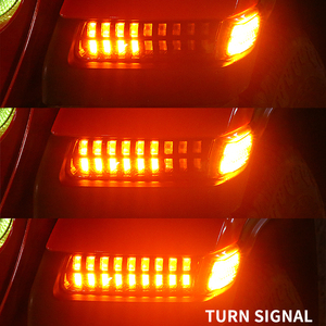 Conception Unique Double piste Led clignotant lumière séquentielle de garde-boue 12V LED DRL clignotant pour Jeep JL 2008 + - Product Image 3