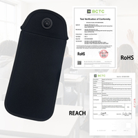Pochette de sécurité pour téléphone portable avec blocage de signal RFID et magnétique, verrouillable, pour l'école et l'éducation des étudiants