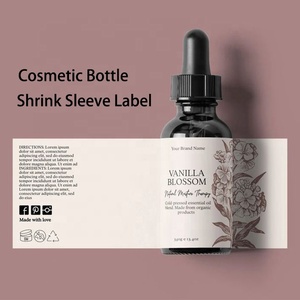 Tùy chỉnh in ấn PET/PVC chai nhiệt thu nhỏ tay áo nhãn, chai thủy tinh CuộN thu nhỏ nhãn cho mỹ phẩm, nước trái cây thu nhỏ bọc nhãn - Product Image 3