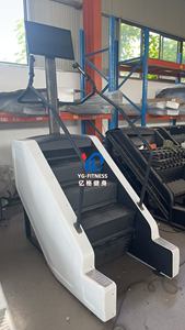 YG -C003-2  Escalier d'entraînement <span class=keywords><strong>cardio</strong></span> WiFi avec écran tactile LCD, vidéo et musique pour équipement de salle de sport à domicile - Product Image 3