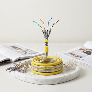 <span class=keywords><strong>Cavo</strong></span> <span class=keywords><strong>Ethernet</strong></span> CAT6A CAT7 CAT7E 23AWG 650MHz SFTP Schermato LSZH 1000FT 500M Rotolo <span class=keywords><strong>Cavo</strong></span> di Rete LAN <span class=keywords><strong>CAT</strong></span> <span class=keywords><strong>7</strong></span> - Product Image 2
