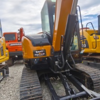 Excavator Mini Bekas Sany SY55C 5,5 ton, Excavator Mini Bekas SANY SY55C Original Hidrolik Crawler, Excavator Mini Bekas China SANY SY55U