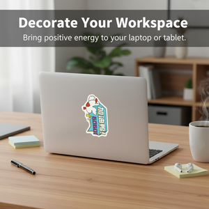 Pegatinas personalizadas brillantes troqueladas, pegatinas personalizadas, logotipos, pegatinas de vinilo impermeables, impresas para decoración - Product Image 5