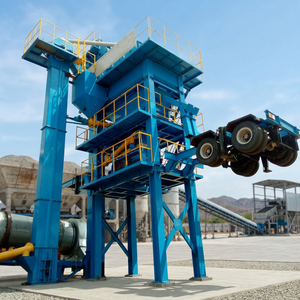 Planta Mezcladora de Asfalto y Betún Móvil Nueva y Usada de 350-400t/H con Componentes Principales del Motor, 1 Año de Garantía, desde China - Product Image 2