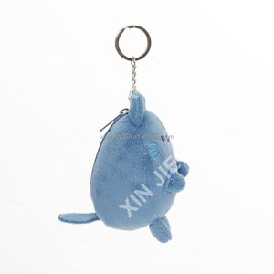 Llavero de Peluche de <span class=keywords><strong>Chinchilla</strong></span> Personalizado OEM/ODM, Diseño Personalizado, Color Azul, Adornos para Bolsos, Llavero de Peluche de <span class=keywords><strong>Chinchilla</strong></span> de Tamaño <span class=keywords><strong>Mini</strong></span> - Product Image 2