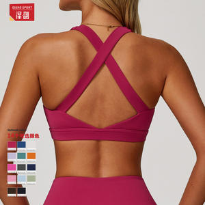 Sujetador Deportivo Disko Sport Cloud Feel para Yoga, Mujer, Elástico en Cuatro Direcciones, Alta Intensidad, Ropa Deportiva para Gimnasio 8047 - Product Image 2