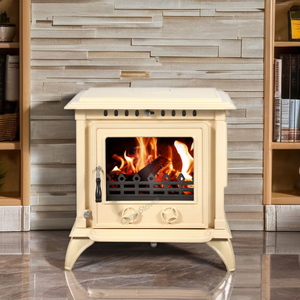 Poêle en fonte <span class=keywords><strong>Godin</strong></span>, poêle d'intérieur, chauffage, poêle à feu sans fumée, extérieur - Product Image 6