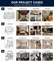 Solución Integral de Materiales de Construcción, Planos de Planta, Renderizaciones 3D, Diseños de Villas, Diseño de Interiores de Casas de Lujo
