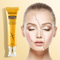 Crème-Pommade Réparatrice de Cicatrices Marque Blanche, Éclaircissante pour le Visage, contre les Marques d'Acné et les Cicatrices, Enrichie au Rétinol et à l'Acide Kojique