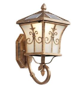 Farol de pared Solar al aire libre, aplique de pared tradicional clásico Victoria inalámbrico Dusk to Dawn, aplique de luz LED para montaje en pared <span class=keywords><strong>exterior</strong></span> - Product Image 1