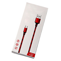 Boîtes en carton blanc pour l'emballage de produits électroniques personnalisés, câbles de données USB, câbles de charge, accessoires