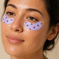 Patchs Contour des Yeux Véganes OEM en Gros Multi-Peptides Bakuchiol Apaisants à la Caféine Éclaircissants Anti-Cernes