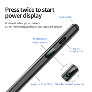 2025 nouveauté pour <span class=keywords><strong>Apple</strong></span> Stylus <span class=keywords><strong>Pencil</strong></span> 2e <span class=keywords><strong>génération</strong></span> avec rejet de la paume et fonction magnétique Compatible avec ipad Pro - Product Image 6