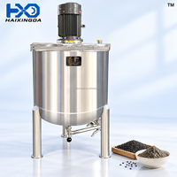 Cuve de mélange industrielle chauffante sous vide pour la préparation de poudres de céréales, d'assaisonnements et d'ingrédients alimentaires avec équipement de mélange