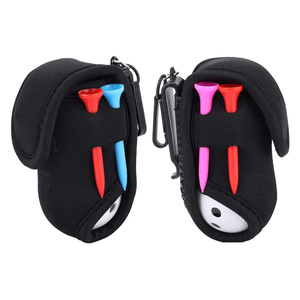 Bolsa Porta Pelotas de <span class=keywords><strong>Golf</strong></span> de Neopreno, Mini Bolsa Portátil para Accesorios de <span class=keywords><strong>Golf</strong></span>, Estuche de Almacenamiento de Pelotas de <span class=keywords><strong>Golf</strong></span> de Liberación Rápida - Product Image 4