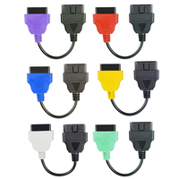 Cable Adaptador de Diagnóstico OBD2 de 6 Colores para FiatECUScan y Ecu Scan para Fi-at, Al-fa Ro-meo y Lan-cia