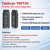 Eucleia TabScan T6PT3G II Sürücüsüz VCI Porsche PIWIS2 PIWIS3 DOIP CANFD SAE J2534 Tam Sistem Araç Teşhis ve Onarım Cihazı