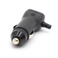 Adaptateur de chargeur d'alimentation de véhicule de haute qualité DC voiture allume-cigare prise mâle avec interrupteur marche/arrêt voyant