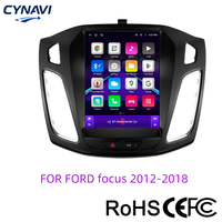 Navigation GPS intégrée, autoradio stéréo multimédia 9,7 pouces, lecteur multimédia pour Ford Focus 2012-2018, WiFi, CarPlay, écran partagé, tableau de bord