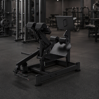 Reyk REYK-B03 Appareil d'extension des hanches à double position en acier, inclinable à 45 degrés, avec pile de poids de 75 kg+, pour musculation des épaules