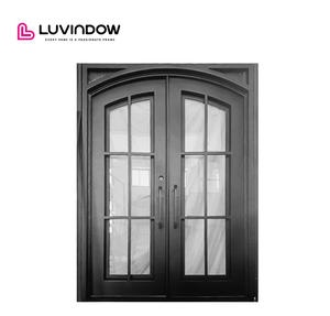 Fornecedor de Shandong, Nova Porta de Ferro Forjado com Design Europeu, Segurança com Dupla Entrada - Product Image 2